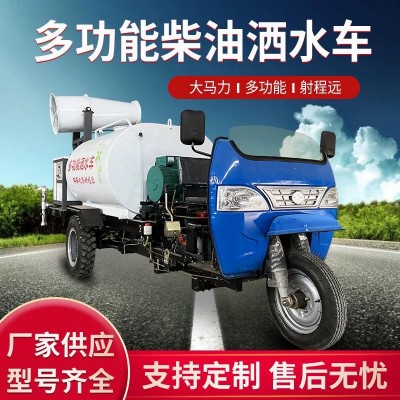 工地用除塵工程移動霧炮機新能源灑水車電動三輪小型消防車噴霧